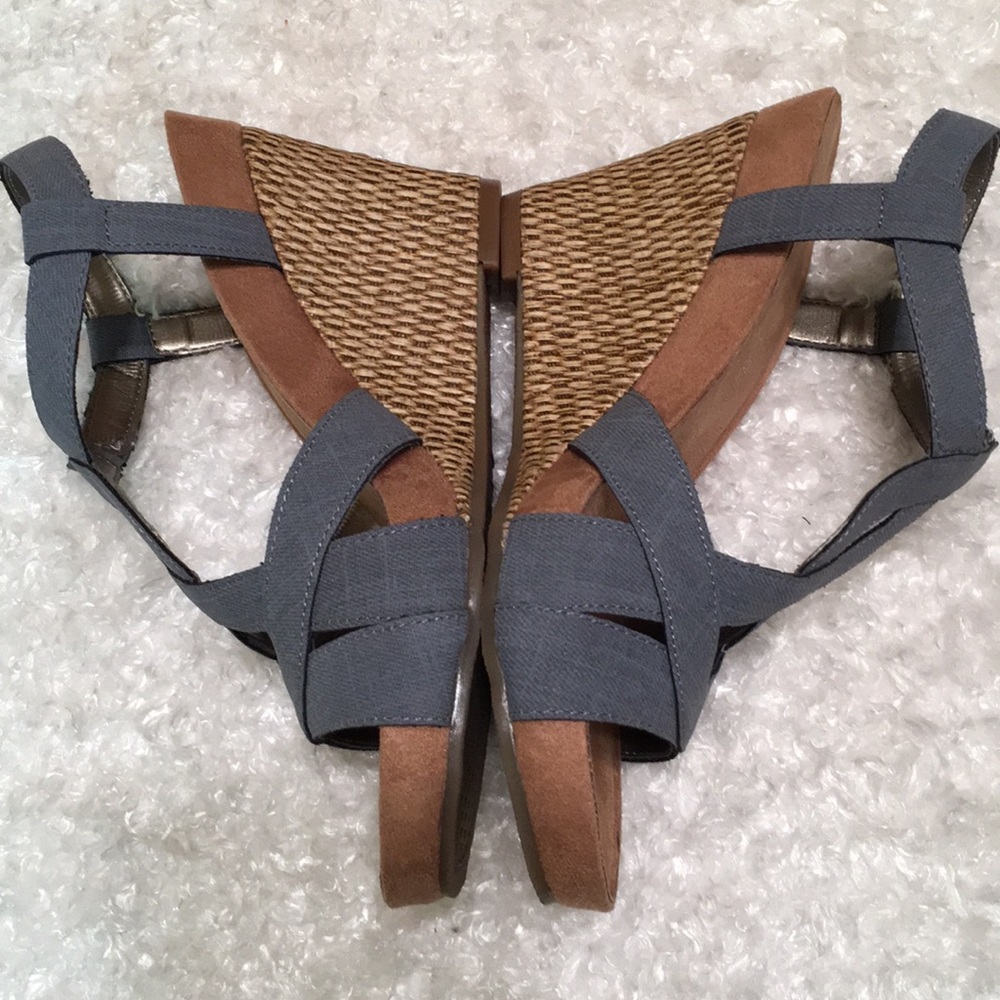 Aerosoles Mid Blue Wonderplush Esparadilles